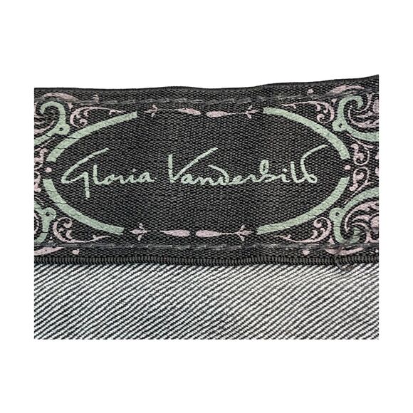 Gloria Vanderbilt Jeans Women's 12 Gray Denim Stretch High-Rise Straight Leg - Picture 4 of 9